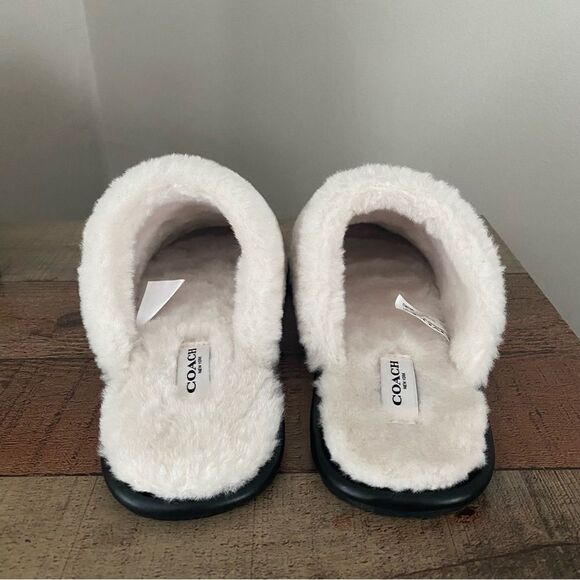 NWT Coach Zena Slippers - Picture 4 of 6